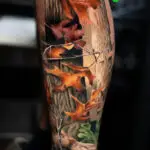 Vibrant color tattoo created by All City Tattoo in Delray Beach