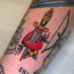 American traditional tattoo by All City Tattoo in Delray Beach