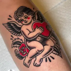 Classic traditional tattoo design from All City Tattoo